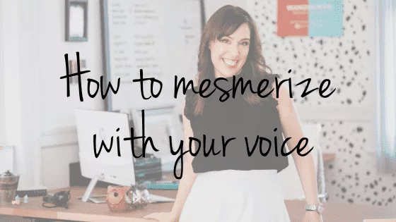 WanderWeb Web Design and Business Strategy Blog "How to Mesmerize with your Voice"