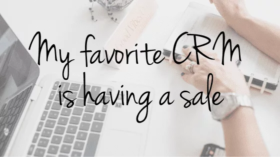The CRM I use to run my web design business