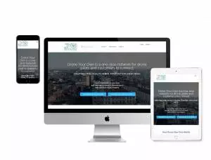 Drone Your Own Website Design by the WanderWeb
