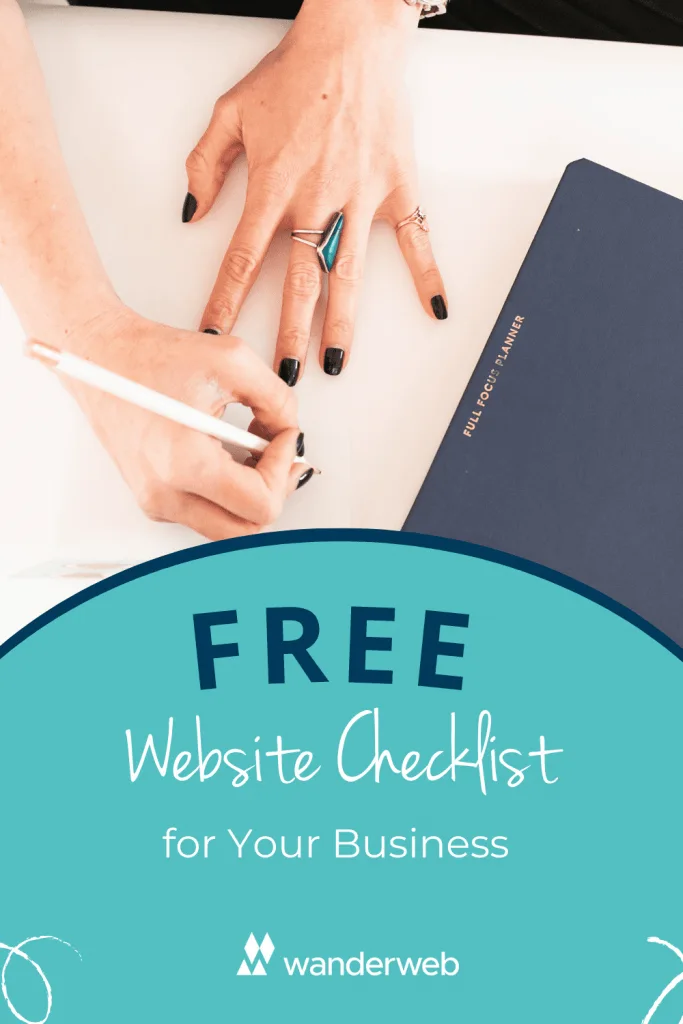 Free Website Checklist for your Business