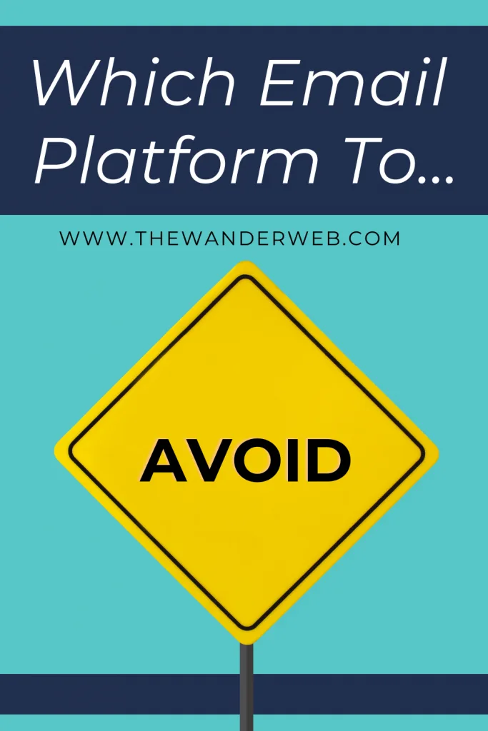 Which Email Platform to Avoid